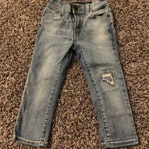 Boys light blue boot cut jeans